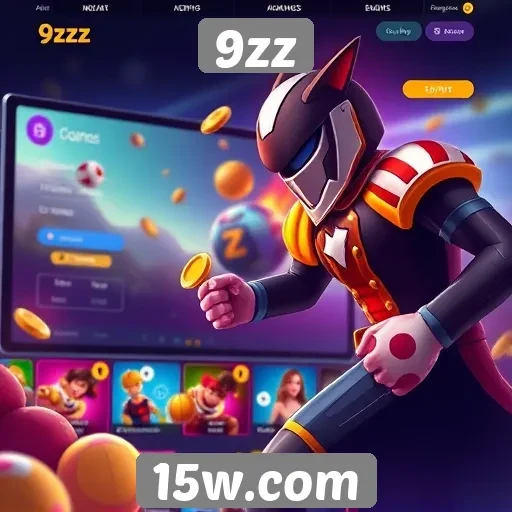 Navegação intuitiva do site 9zz atrai jogadores